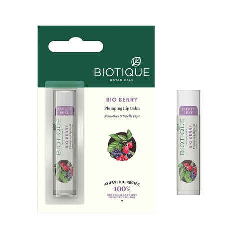 Buy Biotique Bio Berry Plumping Lip BalmAA (5 g) - Purplle