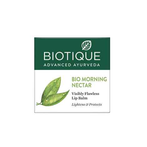 Buy Biotique Bio Morning Nectar Visibly Flawless Lip Balm (12 g) - Purplle