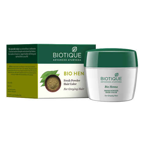 Buy Biotique Bio Henna Fresh Powder Hair Color (90 g) - Purplle