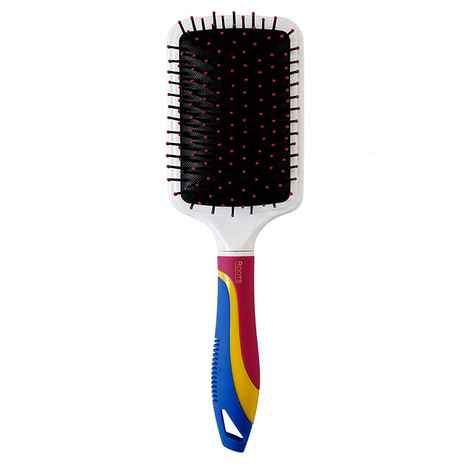 Buy Roots Styl Glam Paddle Brush Multi - Purplle