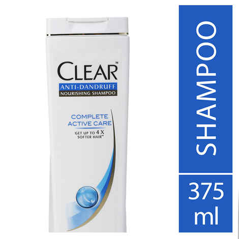 Buy Clear Complete Active Care Anti Dandruff Shampoo (375 ml) - Purplle