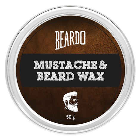 Buy Beardo Beard & Mustache Wax (50 g) - Purplle