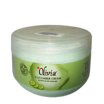 Buy Olivia Massage Cream Cucumber (400 g) - Purplle