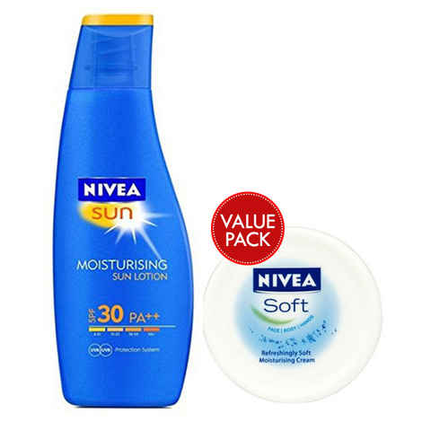 Buy Nivea Sun, Moisturising Lotion, SPF 30 (75 ml) - Purplle