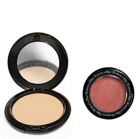Buy Blue Heaven Artisto Compact & Diamond Blush On 502 Combo (12 g + 7 g) - Purplle