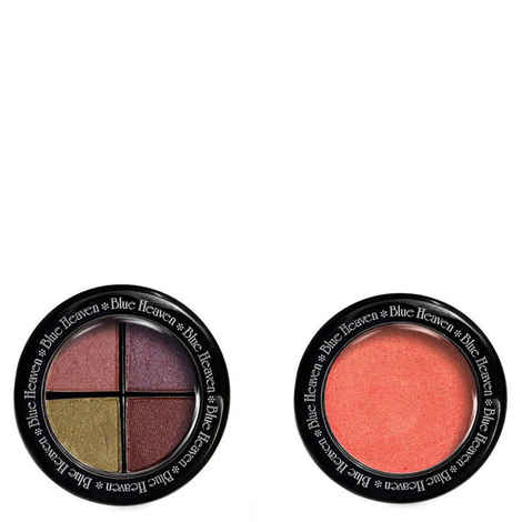 Buy Blue Heaven Diamond Blush On 503 & Eye Magic Eye Shadow 605 Combo (7 g + 6 g) - Purplle