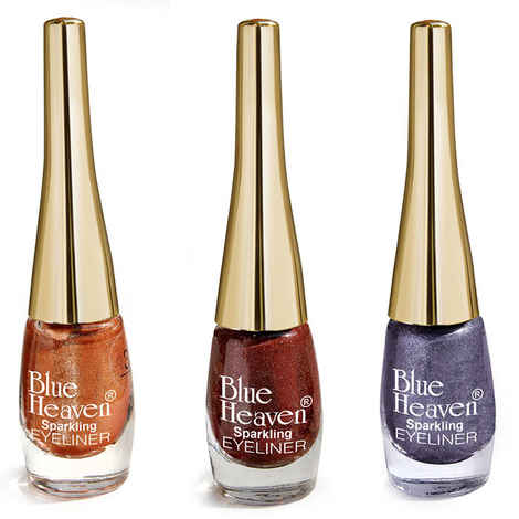 Buy Blue Heaven Combo Of 3 Sparkeling Eyeliner (03, 10, 12) (5 ml X 3 Pc) - Purplle