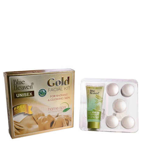 Buy Blue Heaven Gold Facial Kit (80 g) - Purplle
