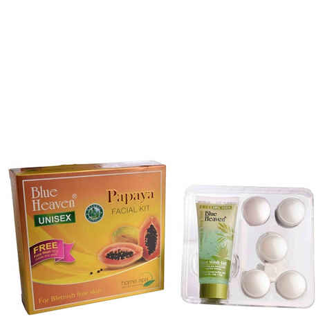 Buy Blue Heaven Papaya Facial Kit (80 g) - Purplle