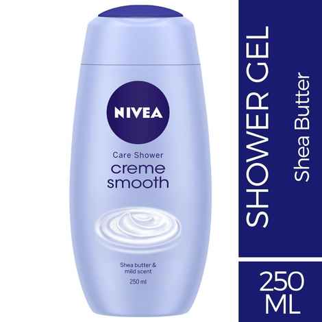 Buy Nivea Creme Smooth Shower Gel (250 ml) - Purplle