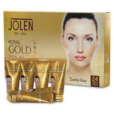 Buy Jolen Royal Gold Facial Kit - (Tube) (250 g) - Purplle