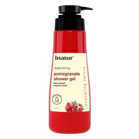 Inatur Pomegranate Shower Gel (350 ml)