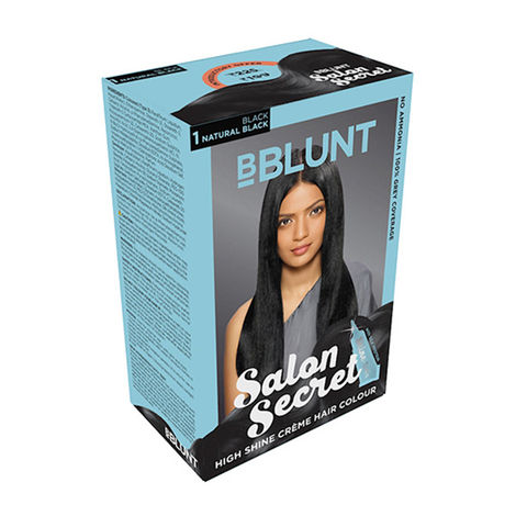 Bblunt blue black hair store colour
