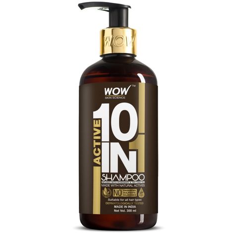 WOW Skin Science Miracle 10-In-1 Shampoo (300 ml)