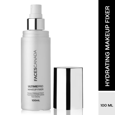FACES CANADA Ultime Pro Makeup Fixer, 100 ml | Long Lasting Makeup Setting Spray | Keeps Makeup Intact | Hydrates, Soothes & Refreshes Skin