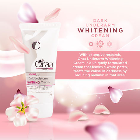 Buy Qraa Underarm Black Spot Cream 50 g Online Purplle