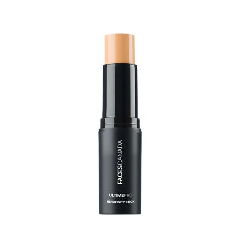 FACES CANADA Ultime Pro BlendFinity Stick Foundation - Beige, 10g | Creamy Texture | Medium-High Coverage | Weightless & Longwear | Matte Finish | Easy To Apply Stick Format