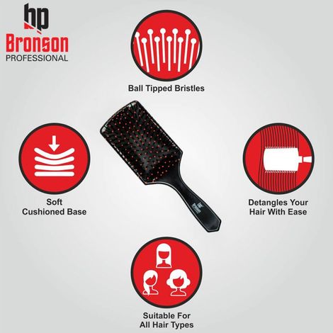 Bronson professional hair straightening brush clearance