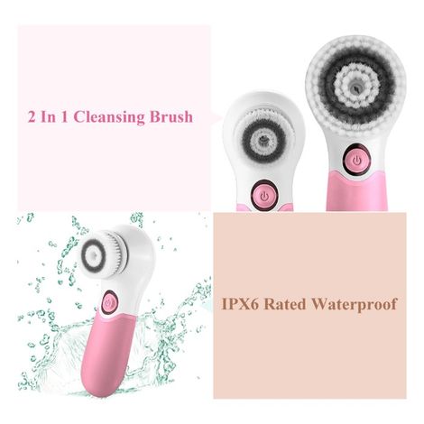 TOUCH 2 in 1 Body and Face Wash Brush T… Amazon.com: TOUCHBeauty Facial Cleansing & Exfoliator Brush