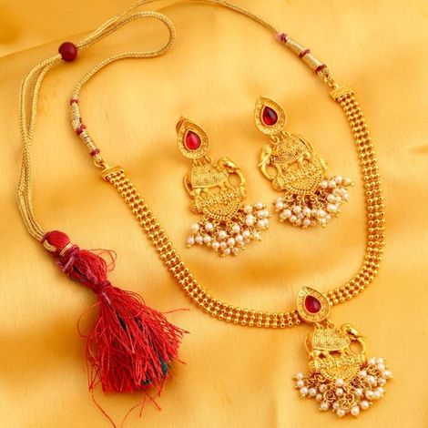 Sukkhi Marvellous Bahubali Inspired Gold Plated Necklace Set For Women N72338GLDPV092017