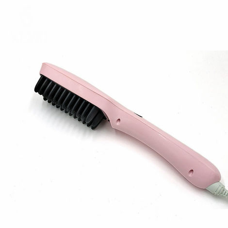 Bronson Professional Hair Straightening Ionic Brush With Temperature Controller