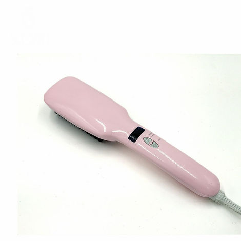 Bronson Professional Hair Straightening Ionic Brush With Temperature Controller