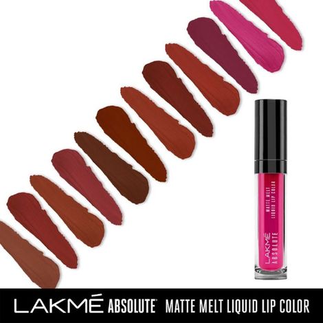 lakme absolute matte melt liquid lip color pink heels 6 ml 4 display 1559800741 db9e1b5c