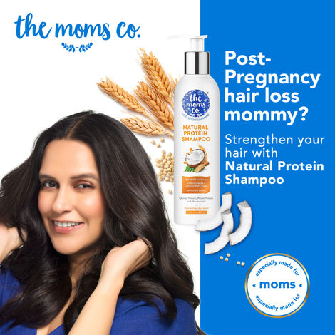 Buy The Moms Natural Protein Shampoo (200 ml) Online Purplle