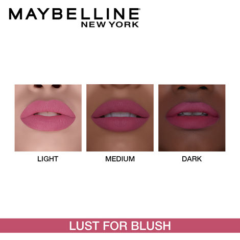 Maybelline Color Sensational Creamy Matte – Lippenstift In 665 Lust For Blush | Cremig-matter Finish, Intensive Farbe, 3,9g