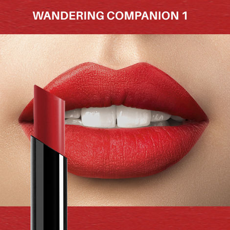 Purplle Ultra HD Velvet Matte Lipstick, Red - Wandering Companion 1 | Highly Pigmented | Long Lasting | Easy Application | Water Resistant | Transferproof | Smudgeproof (2.5 g)