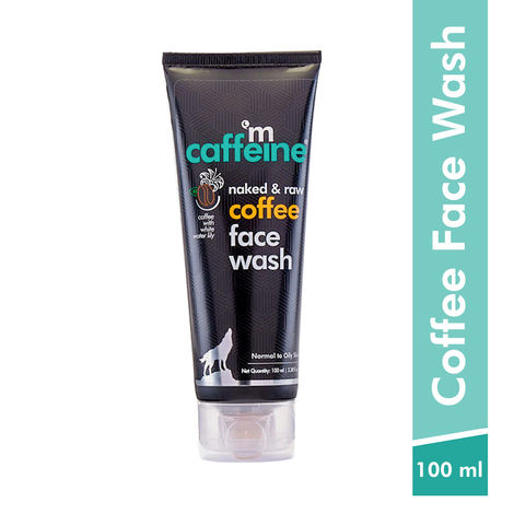 mCaffeine Coffee Face Wash for Fresh & Glowing Skin (100ml) | Coffe With White Water lily | Normal to oily Skin