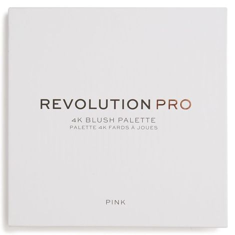 Revolution Pro 4K Blush Palette Pink