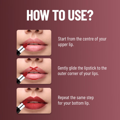 Velvet maroon shop lipstick
