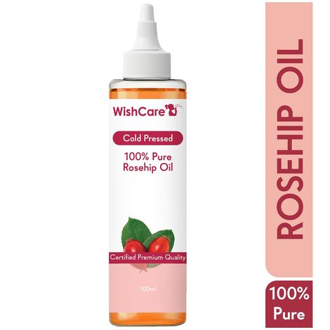 WishCare 100% Pure & Premium Rosehip Oil - For all Skin Type - (100 ml)