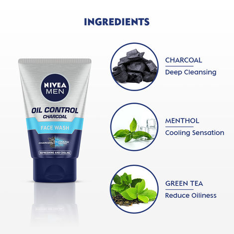 Nivea men oil control face wash deals