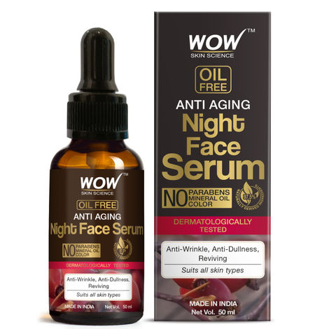 WOW Skin Science Anti Aging Night Face Serum (50 ml)