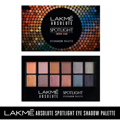 Buy Lakme Absolute Spotlight Eye Shadow Palette Smokin Glam 12 g