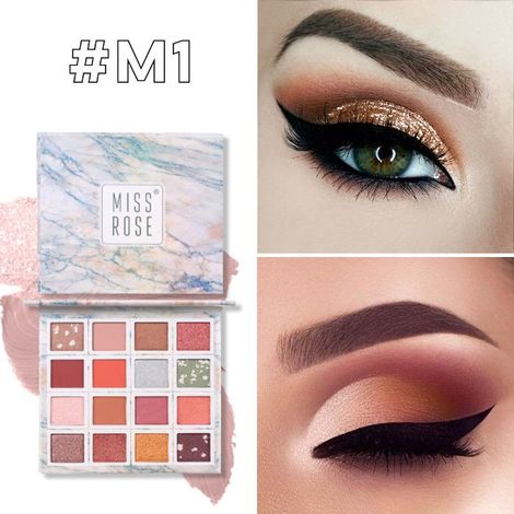 Buy Miss Rose Face Secret Pigmented Matte and Shimmer Warm Colors