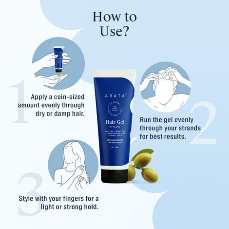 Organic hair sale gel for men