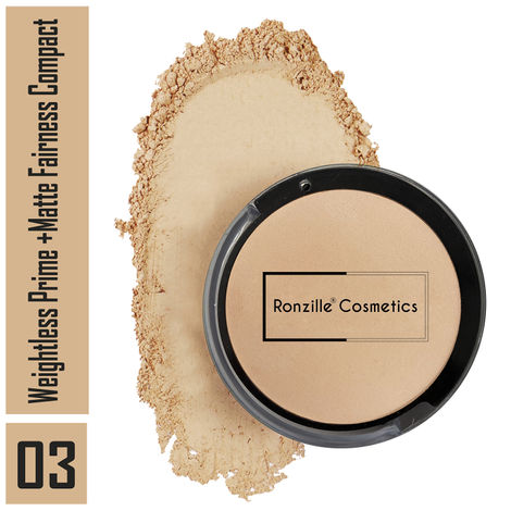 Ronzille Matte Finish and super smooth Compact - Natural Ivory - RC03