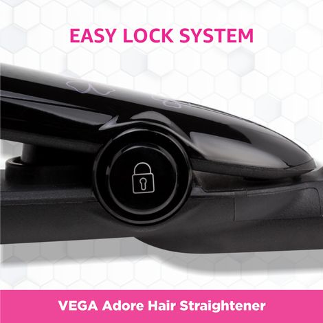 Buy VEGA Adore Flat Hair Straightener VHSH 18 Pink Online Purplle
