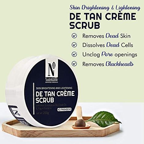 Nutriglow de tan scrub discount