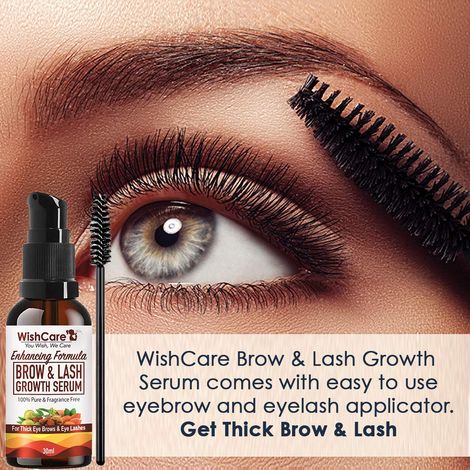 Buy WishCare Brow Lash Growth Serum EyeBrow Eyelash Growth