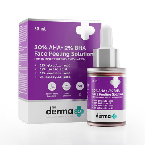 The Derma co.30% AHA + 2% BHA Face Peeling Solution (30 ml)
