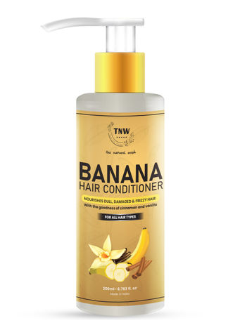 TNW - The Natural Wash Banana Hair Conditioner For All Hair Types (200 ml)