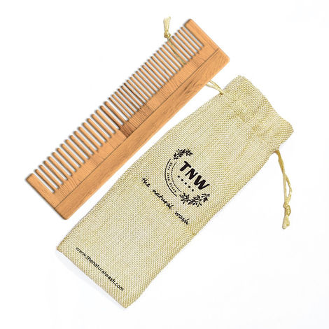 TNW - The Natural Wash Neem Wood Comb For Healthy Hair