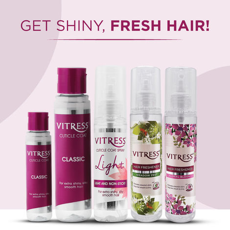 10本セット VITRESS CUTICLE COAT CLASSIC 50ml Vitress Classic Hair Cuticle Coat for Dry, Dull and Hard to