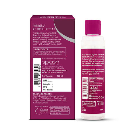 Vitress Cuticle Coat Classic Hair Serum (100 ml)