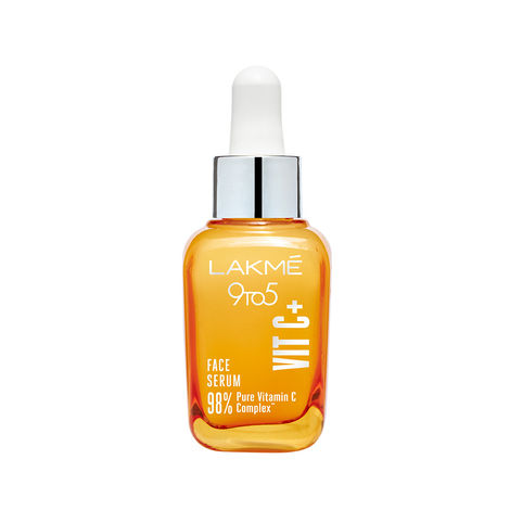 Lakme 9To5 Vitamin C+ Facial Serum With 98% Pure Vitamin C Complex For Healthy Glowing Skin