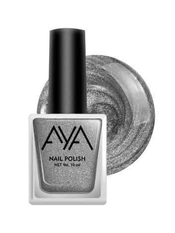 AYA Nail Polish 04 Silver (10 ml)